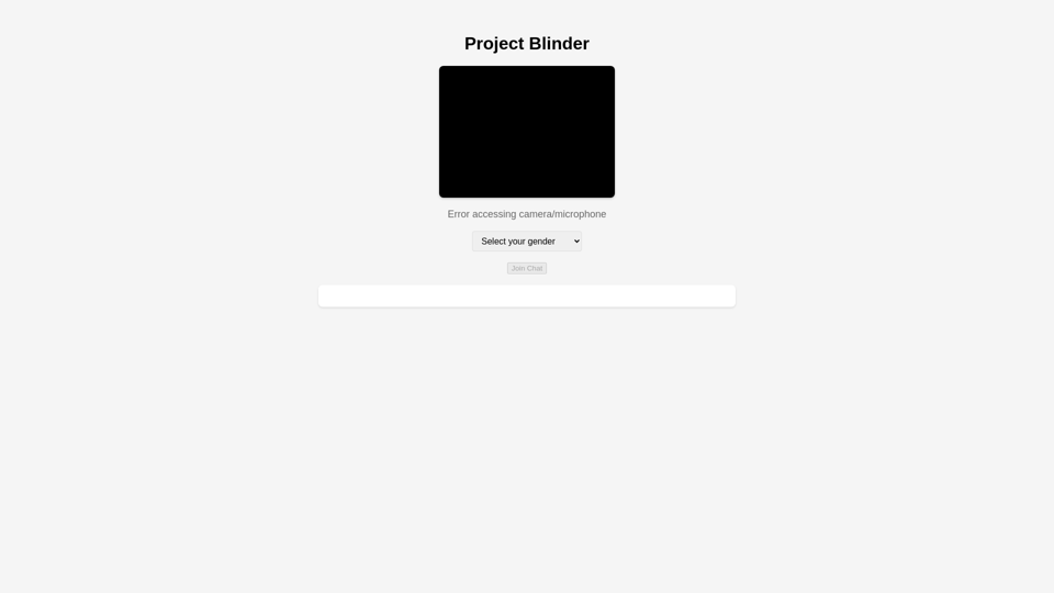 Project Blinder