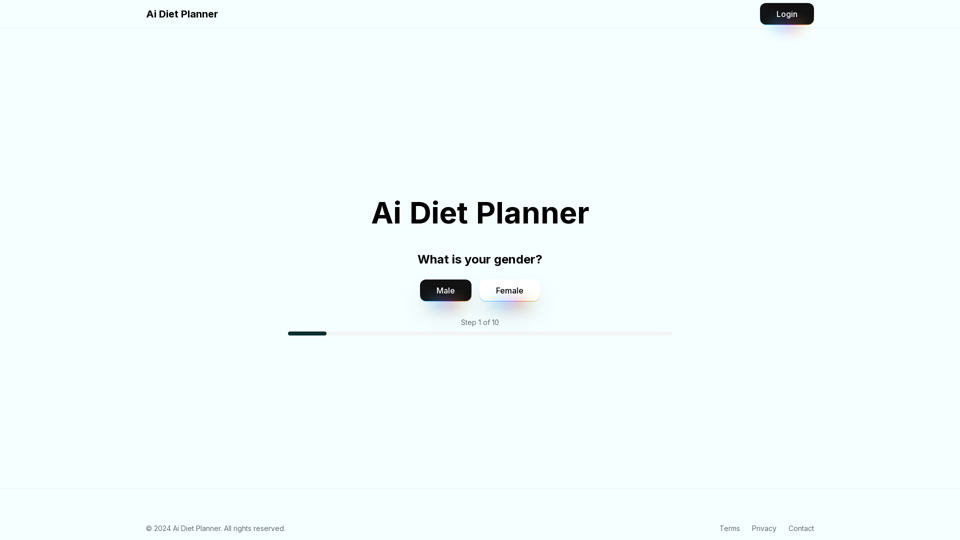 Ai Diet Planner