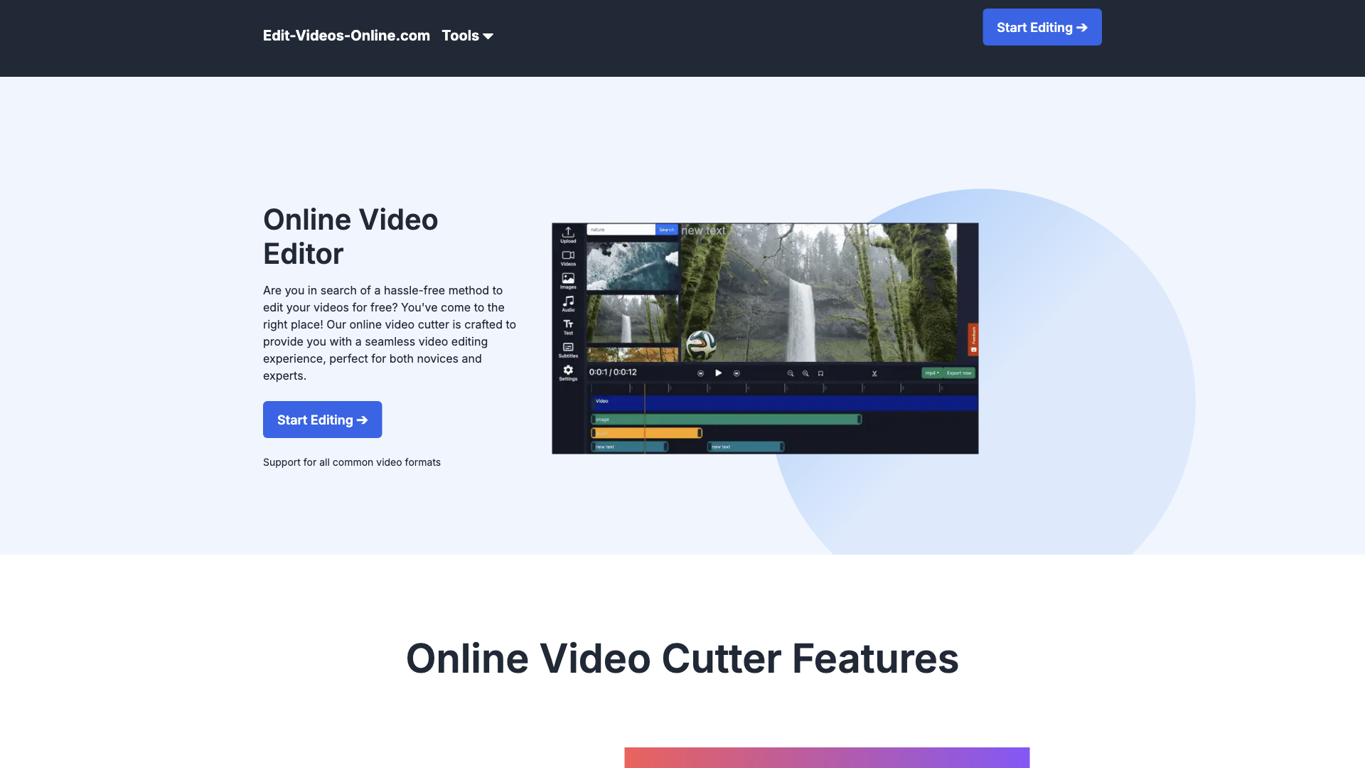 Online Video Editor