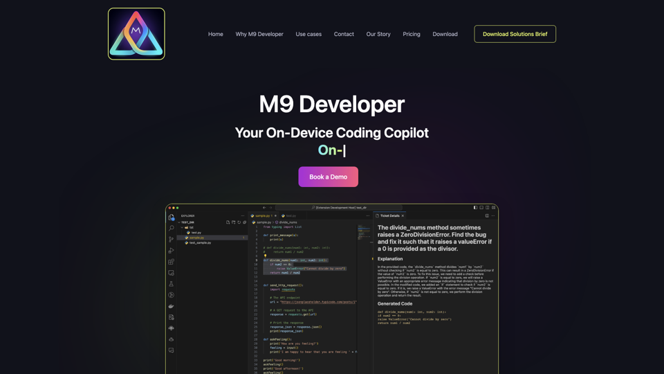 M9 Developer For Mac