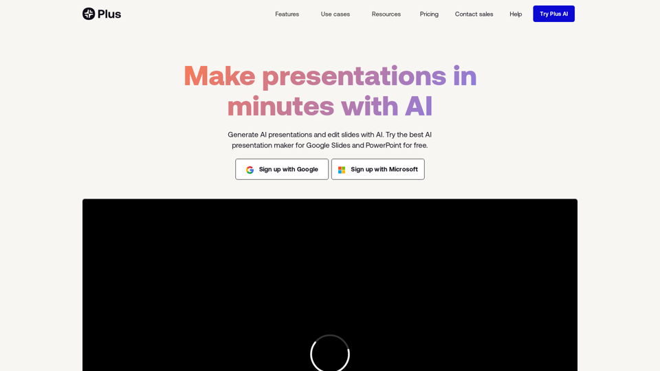 Plus AI for PowerPoint