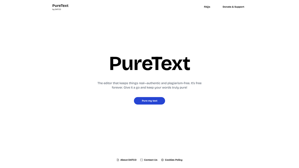 PureText